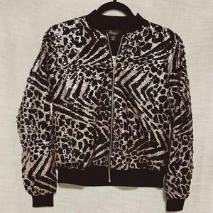 Sequin jacket XS